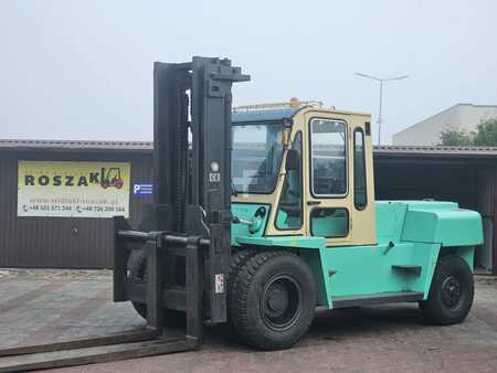 Carrelli elevatori diesel 2007  Dalian CPCD100 nur 772h (1)