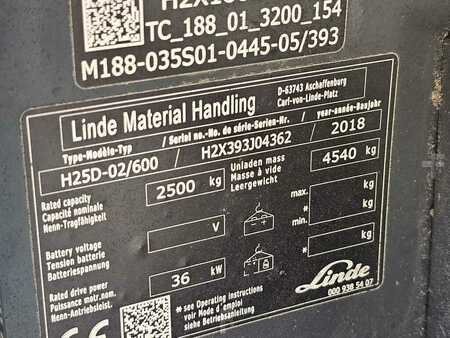 Dieselový VZV 2018  Linde H25D-02/600 (11)