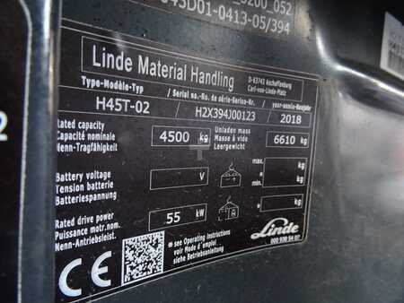 LPG Forklifts 2018  Linde H45T-02 (10)