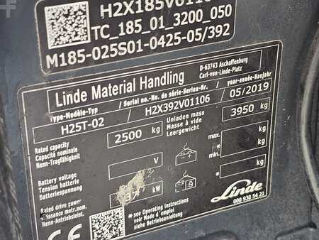 Gas truck 2019  Linde H25T-02 (11)