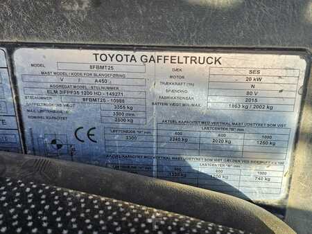 Elektro čtyřkolový VZV 2015  Toyota 8FBMT25 (11)