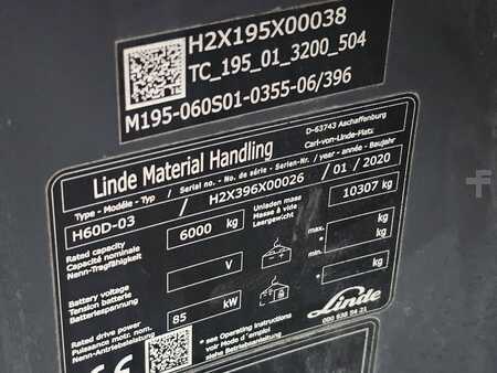 Dieselstapler 2020  Linde H60D-03 8711h (12)