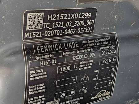 Wózki gazowe 2020  Linde H16T-01 Triplex (12)