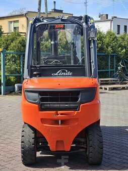Wózki widłowe diesel 2014  Linde H30D-02 Triplex nur 3690h (7)