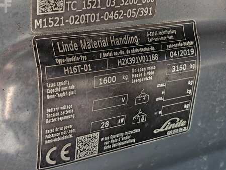 Wózki gazowe 2019  Linde H16T-01 Triplex (12)