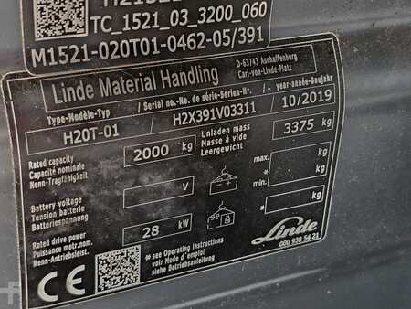 Gas truck 2019  Linde H20T-01 Triplex (12)