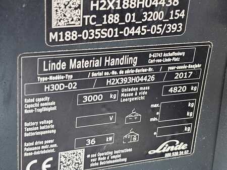 Diesel truck 2017  Linde H30D-02 (11)
