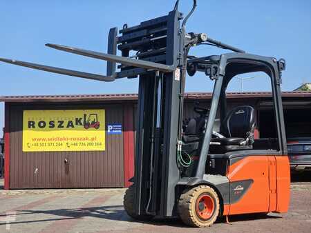 Elektromos 3 kerekű 2018  Linde E18-02 Triplex nur 6594h (3)