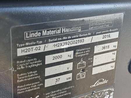Gas truck 2016  Linde H20T-02 (9)