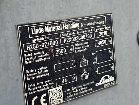 Diesel truck 2016  Linde H25D-02/600 (11)
