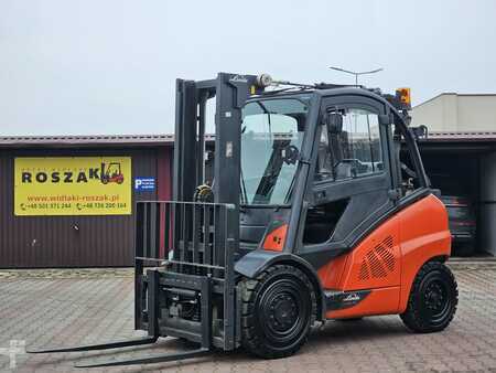 Gas gaffeltruck 2017  Linde H45T (1)