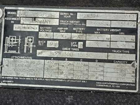 Gas gaffeltruck 2017  Linde H45T (12)