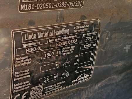 Dieselový VZV 2018  Linde H18D-01 nur 5988h (9)