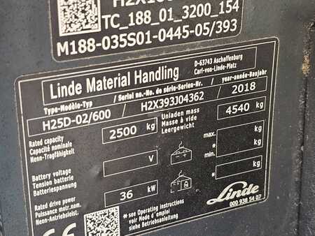 Diesel truck 2018  Linde H25D-02/600 (11)