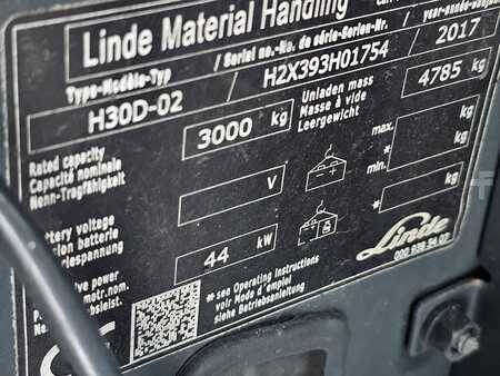 Diesel truck 2017  Linde H30D-02 (11)