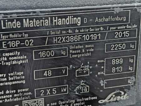 Elektrisk- 4 hjul 2015  Linde E16P-02 (12)