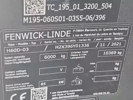 Diesel truck 2021  Linde H60D-03 (11)