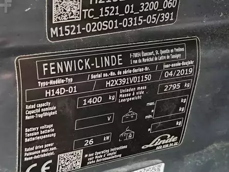 Diesel Forklifts 2019  Linde H14D-01 (11)