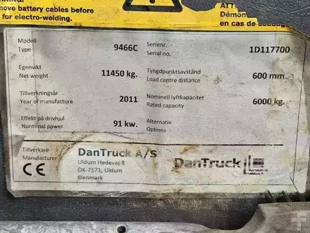 Dieselstapler 2011  Dan Truck 9466C (12)