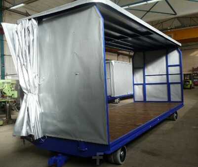 Multi-Trans Industrieanhänger 16t-6000x2400 mit Aufbau