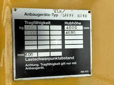 Elektro 4 Rad 2013  Yale ERP 50VM - Batterie Bj. 2019 (7)