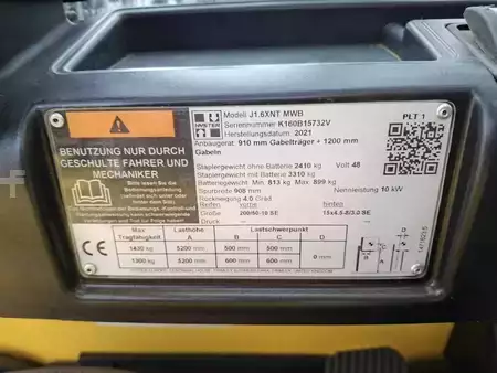 Elektrisk- 3 hjul 2021  Hyster J 1.6XNTMWB (5)