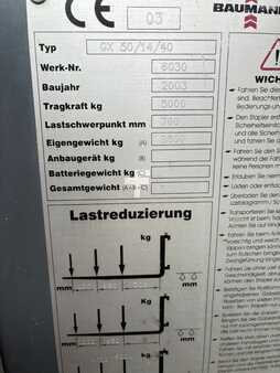 Seitenstapler 2003  Baumann GX 50/14/40 (10)