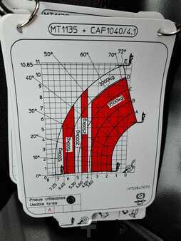 Telescopic forklift rigid 2024  Manitou MT 1135100DST5 (5)