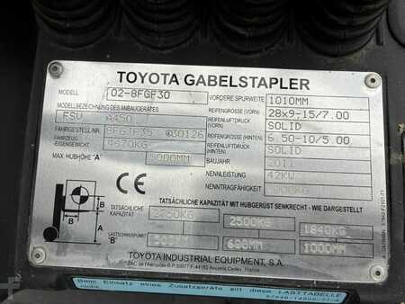 LPG VZV 2011  Toyota 02-8FGF30 - eben eingetroffen ! (6)