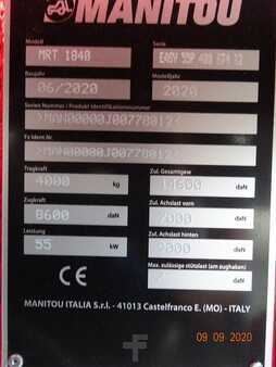 Manipulador Giratorio 2020  Manitou MRT 1840-400°Easy (2)