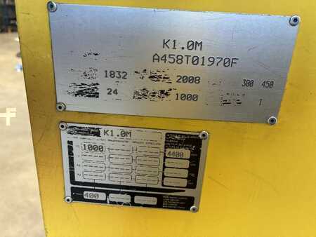 Vertikal-Kommissionierer 2008  Hyster K 1.0M - eingeschränkt einsatzbereit (4)