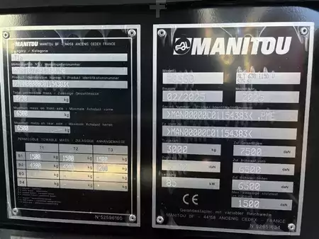 Empilhador telescópico-Fixo 2025  Manitou MLT 630-115DVST5S1 (8)