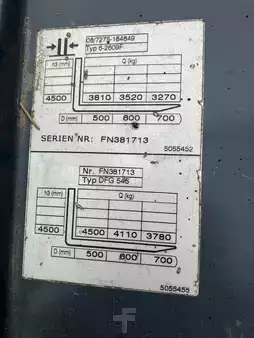 Empilhador diesel 2004  Jungheinrich DFG545 (10)