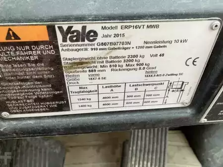 Electric - 3 wheels 2015  Yale ERP 16VT (8)