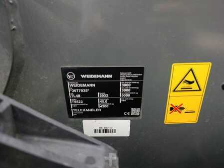 Manipulador fijo 2022  Weidemann T5522 TL48 (8)