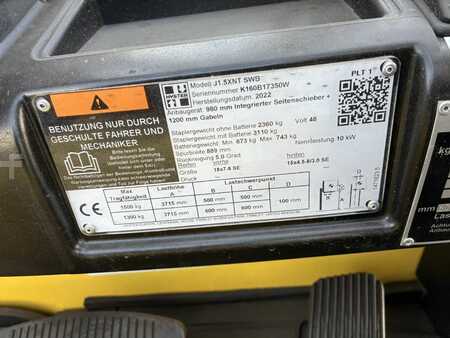 Elektro 3 Rad 2022  Hyster J 1.5XNTSWB (8)