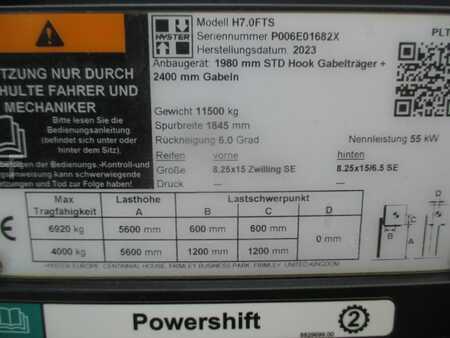 Hyster H 7.0FTS