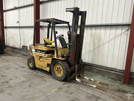 Dieselstapler 1995  Daewoo D20 (4)