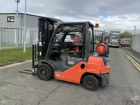 Gas gaffeltruck 2019  Toyota 02-8FGF25 (2)