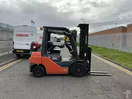 Gas gaffeltruck 2019  Toyota 02-8FGF25 (4)