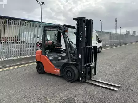Gas gaffeltruck 2019  Toyota 02-8FGF25 (6)