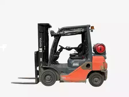Gas gaffeltruck 2019  Toyota 02-8FGF25 (1)
