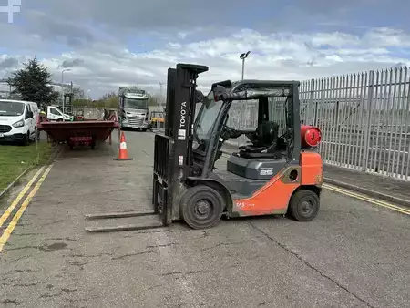 Gas gaffeltruck 2019  Toyota 02-8FGF25 (2)