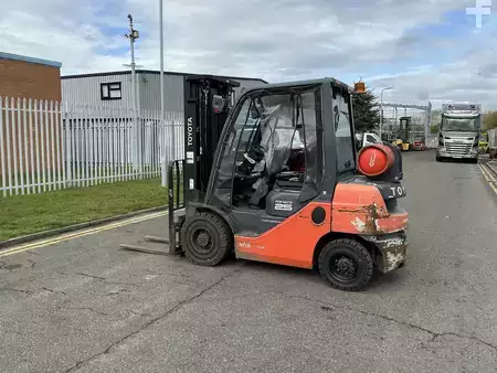 Gas gaffeltruck 2019  Toyota 02-8FGF25 (2)