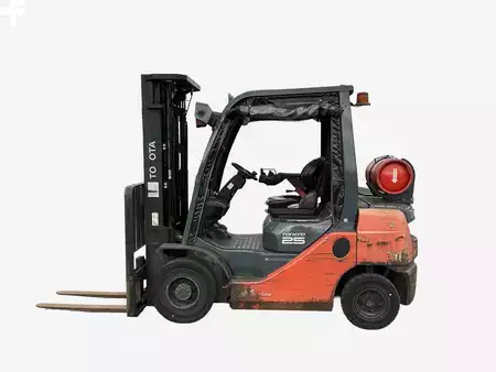 Gas gaffeltruck 2019  Toyota 02-8FGF25 (1)