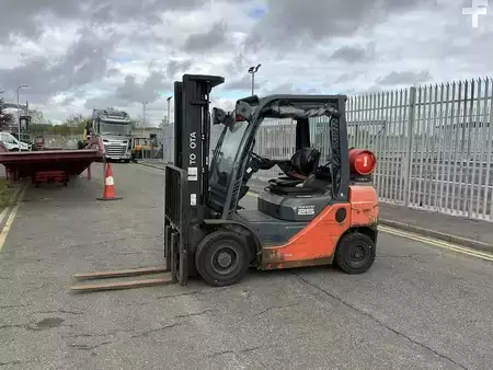 Gas gaffeltruck 2019  Toyota 02-8FGF25 (2)