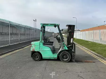 Diesel gaffeltruck 2018  Mitsubishi FD25NT (4)