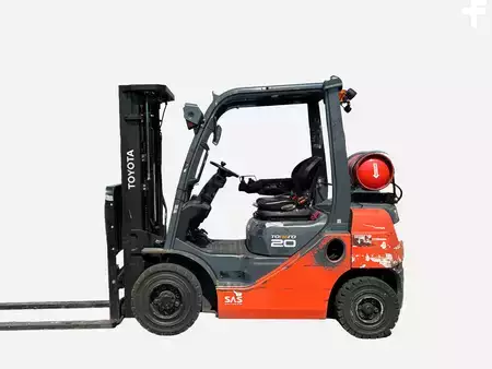 Chariots élévateurs GPL 2019  Toyota 02-8FGF20 (1)