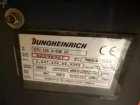 Carretilla retráctil 2000  Jungheinrich ETV 110 G530 DZ SHT129., jó, Good, Cheaper and Günstig! (7)
