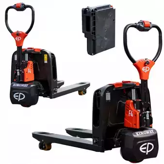 Electric Pallet Trucks 2026  EP Equipment F4 Li-ion elektromos alacsony emelésű béka (1)